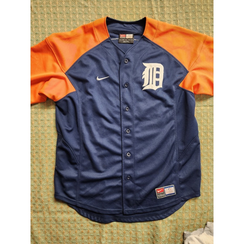 Vintage Detroit Tigers Jersey Men Medium Nike Kirk Gibson 23 Stitched
